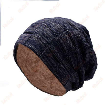 slouchy beanie knitted hat monochrome